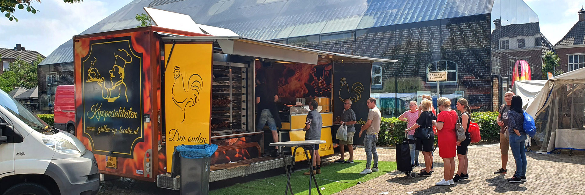 Grillen op locatie